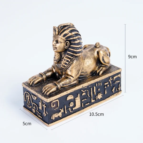 Casaroja Sphinx Model – Intricately Crafted Ancient Egyptian Decor - Image 4