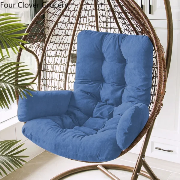 Rattan Hanging Egg Chair for Indoor and Outdoor Use - Image 5