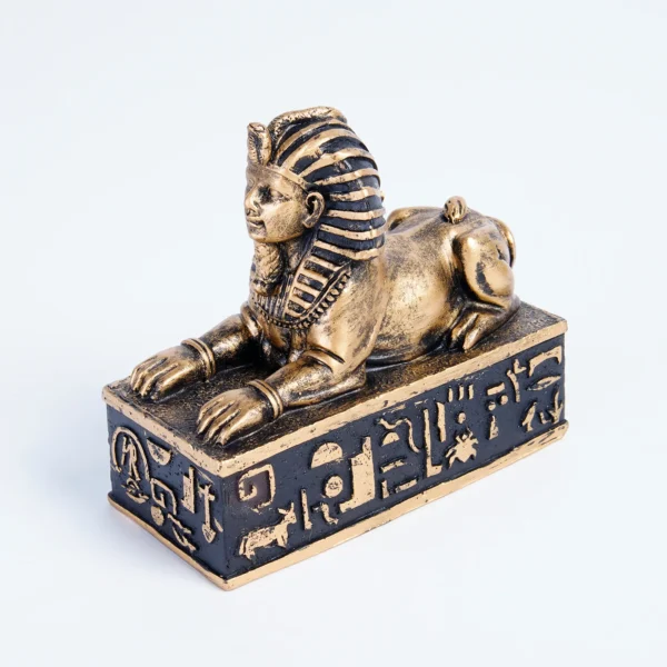 Casaroja Sphinx Model – Intricately Crafted Ancient Egyptian Decor - Image 2