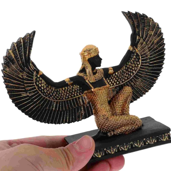 Casaroja Resin Egyptian Goddess of Beauty Statue – Timeless Decorative Goddess Figurine - Image 2