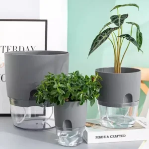 Casaroja Self-Watering Flower Pot – Effortless Plant Care with Stylish Design