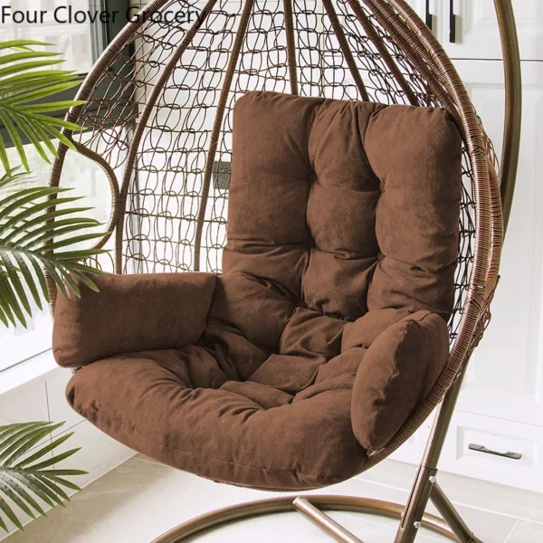 Rattan Hanging Egg Chair for Indoor and Outdoor Use - Image 4