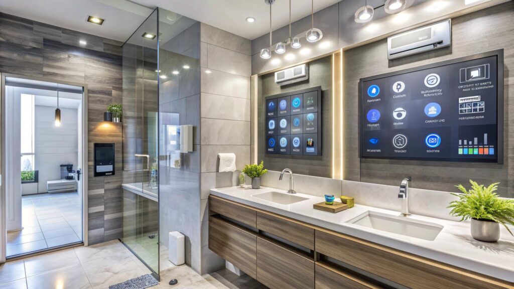 High-Tech Bathroom Décor